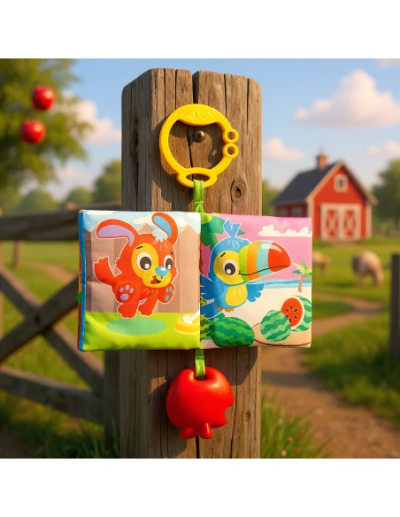 Playgro - Závěsná knížka na kočárek | www.prvnihracky.cz