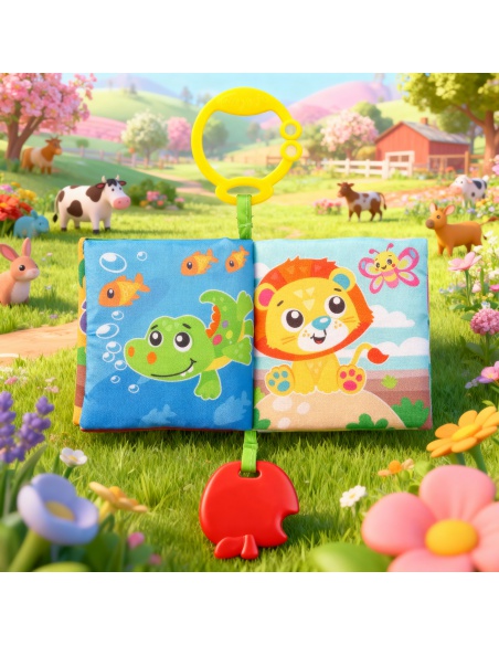 Playgro - Závěsná knížka na kočárek | www.prvnihracky.cz