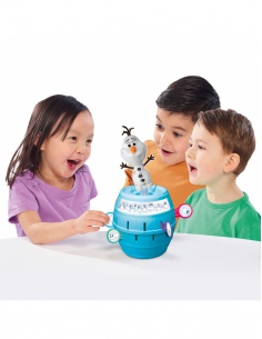 TOMY - Disney Frozen společenská hra Vyskakovací Olaf - poškozený obal 2