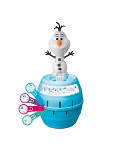 TOMY - Disney Frozen společenská hra Vyskakovací Olaf - poškozený obal