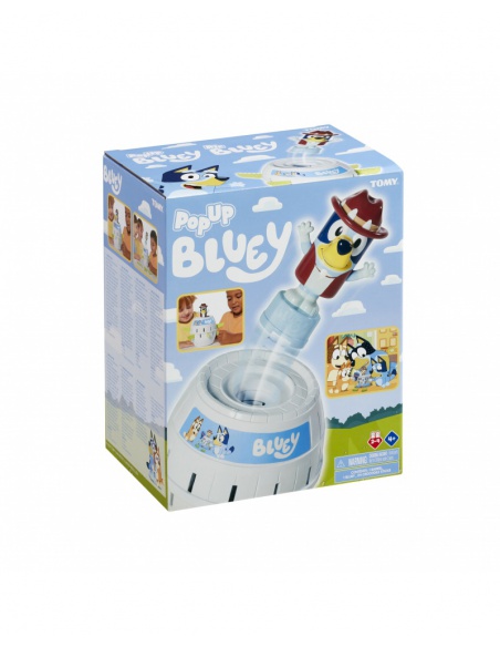 TOMY - Bluey - Společenská hra Vyskakovací Bluey - poškozený obal | www.prvnihracky.cz