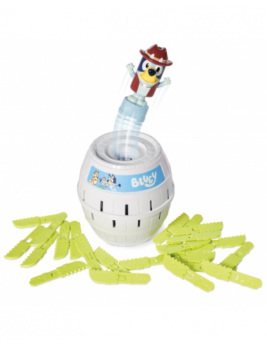 TOMY - Bluey - Společenská hra Vyskakovací Bluey - poškozený obal | www.prvnihracky.cz