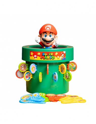 TOMY - Super Mario - Hra Vyskakovací Mario - poškozený obal