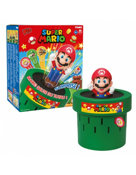 TOMY - Super Mario - Hra Vyskakovací Mario - poškozený obal