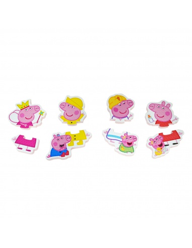 TOOMIES - Peppa Pig puzzle vodolepky do vany | www.prvnihracky.cz