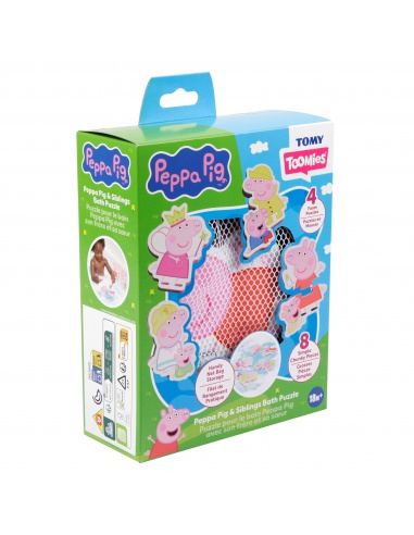 TOOMIES - Peppa Pig puzzle vodolepky do vany | www.prvnihracky.cz