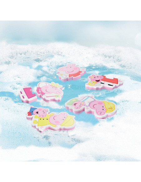 TOOMIES - Peppa Pig puzzle vodolepky do vany | www.prvnihracky.cz