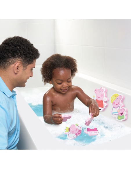 TOOMIES - Peppa Pig puzzle vodolepky do vany | www.prvnihracky.cz