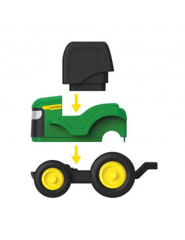 John Deere Kids - Postav si kamaráda - set s koníky