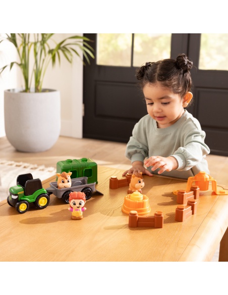John Deere Kids - Postav si kamaráda - set s koníky