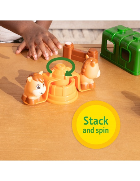 John Deere Kids - Postav si kamaráda - set s koníky