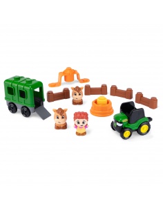 John Deere Kids - Postav si kamaráda - set s koníky | www.prvnihracky.cz