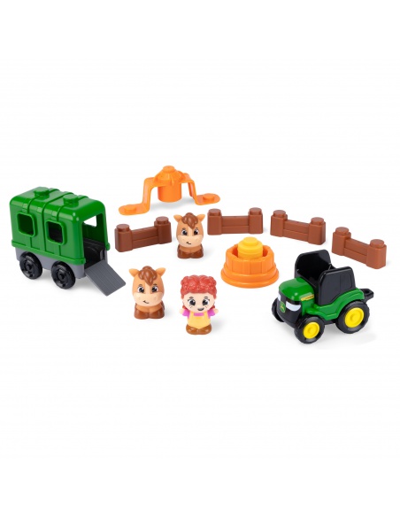 John Deere Kids - Postav si kamaráda - set s koníky
