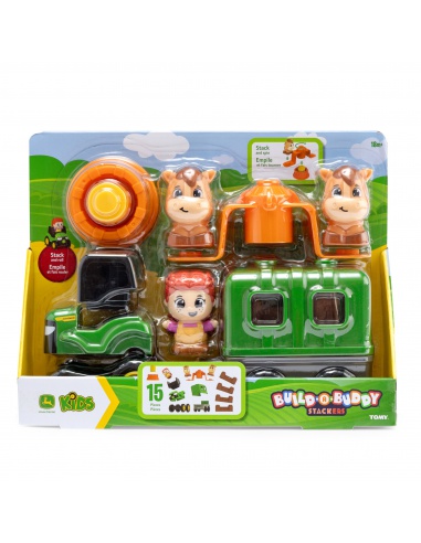 John Deere Kids - Postav si kamaráda - set s koníky