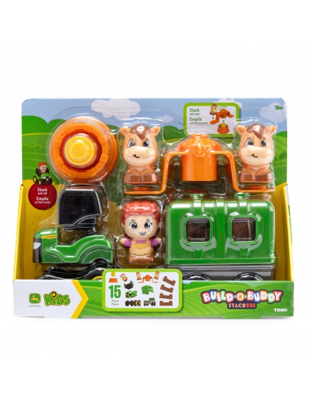 John Deere Kids - Postav si kamaráda - set s koníky