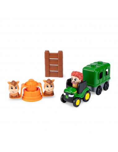 John Deere Kids - Postav si kamaráda - set s koníky