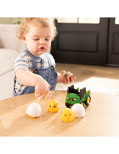 John Deere Kids - Postav si kamaráda - set s kuřátky