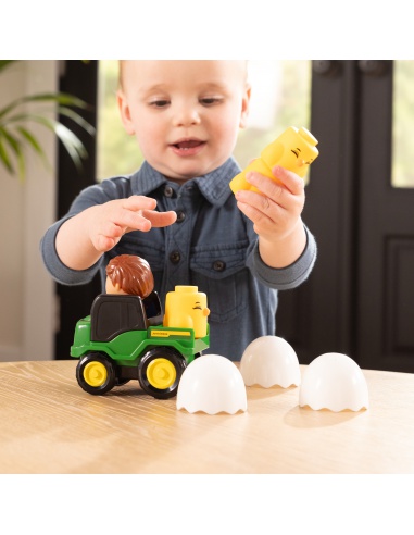 John Deere Kids - Postav si kamaráda - set s kuřátky
