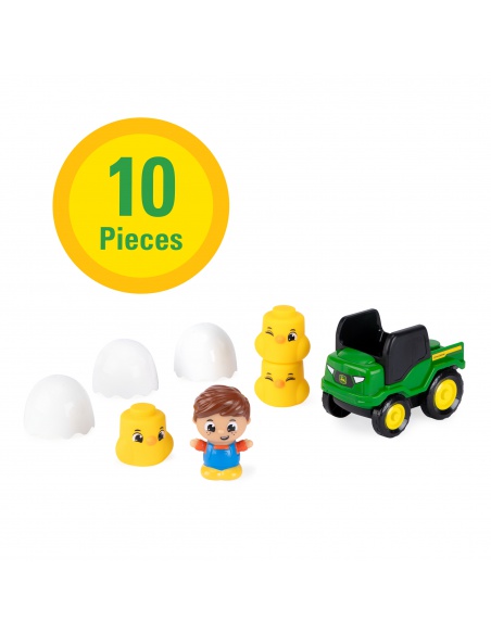 John Deere Kids - Postav si kamaráda - set s kuřátky