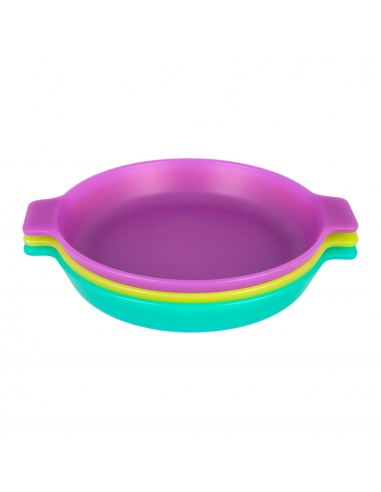 Playgro - Dětské talířky 3 ks