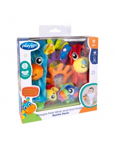 Playgro - Dárkový set chrastící ponožky a náramky | www.prvnihracky.cz 2