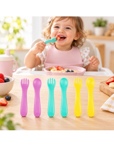 Playgro - Dětský příbor 6 ks | www.prvnihracky.cz