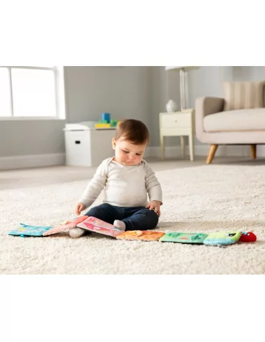 Lamaze - Rozkládací leporelo housenka