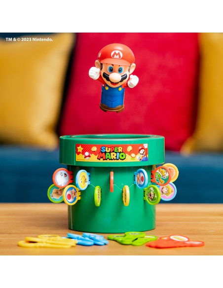 TOMY - Super Mario - Hra Vyskakovací Mario