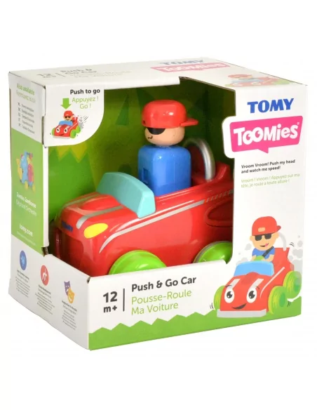 TOOMIES - Autíčko závodní zmáčkni a jeď