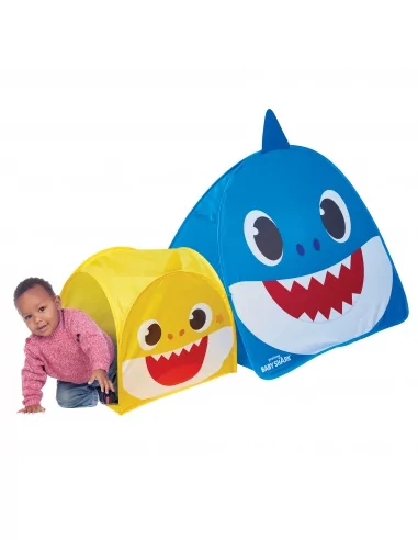 Baby Shark Dětský Pop Up stan s tunelem
