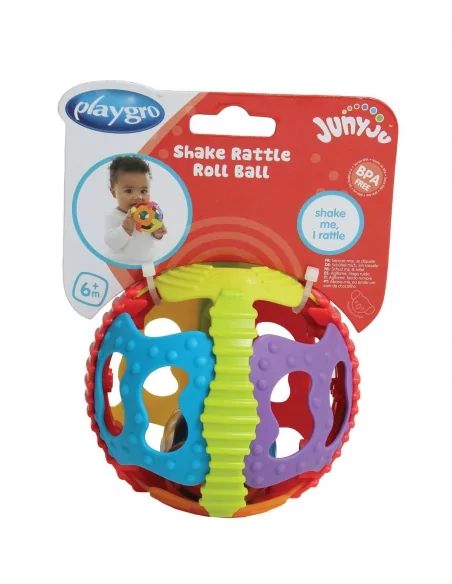 Playgro - Chrastící míček | www.prvnihracky.cz Playgro - Chrastící míček | www.prvnihracky.cz